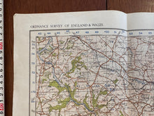 Load image into Gallery viewer, Original WW2 British Army OS Map of Great Britain - Debry - The Militaria Shop