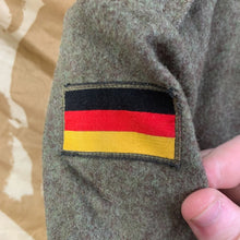 Load image into Gallery viewer, West German Field Jacket Green Wool Shirt Military Uniform Germany - 35" Chest - The Militaria Shop