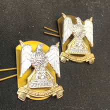 Load image into Gallery viewer, Original British Collar Badge Pair - Royal Scots Dragoon Guards - The Militaria Shop