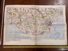 Load image into Gallery viewer, Original WW2 British Army GSGS OS Map of Wales - Pontypridd & Barry - The Militaria Shop