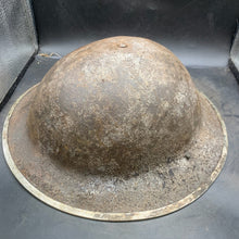 Load image into Gallery viewer, Original British Army WW2 Mk2 Combat Helmet - The Militaria Shop