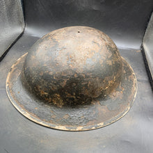 Lade das Bild in den Galerie-Viewer, Original British Army WW2 Combat Steel Helmet - The Militaria Shop
