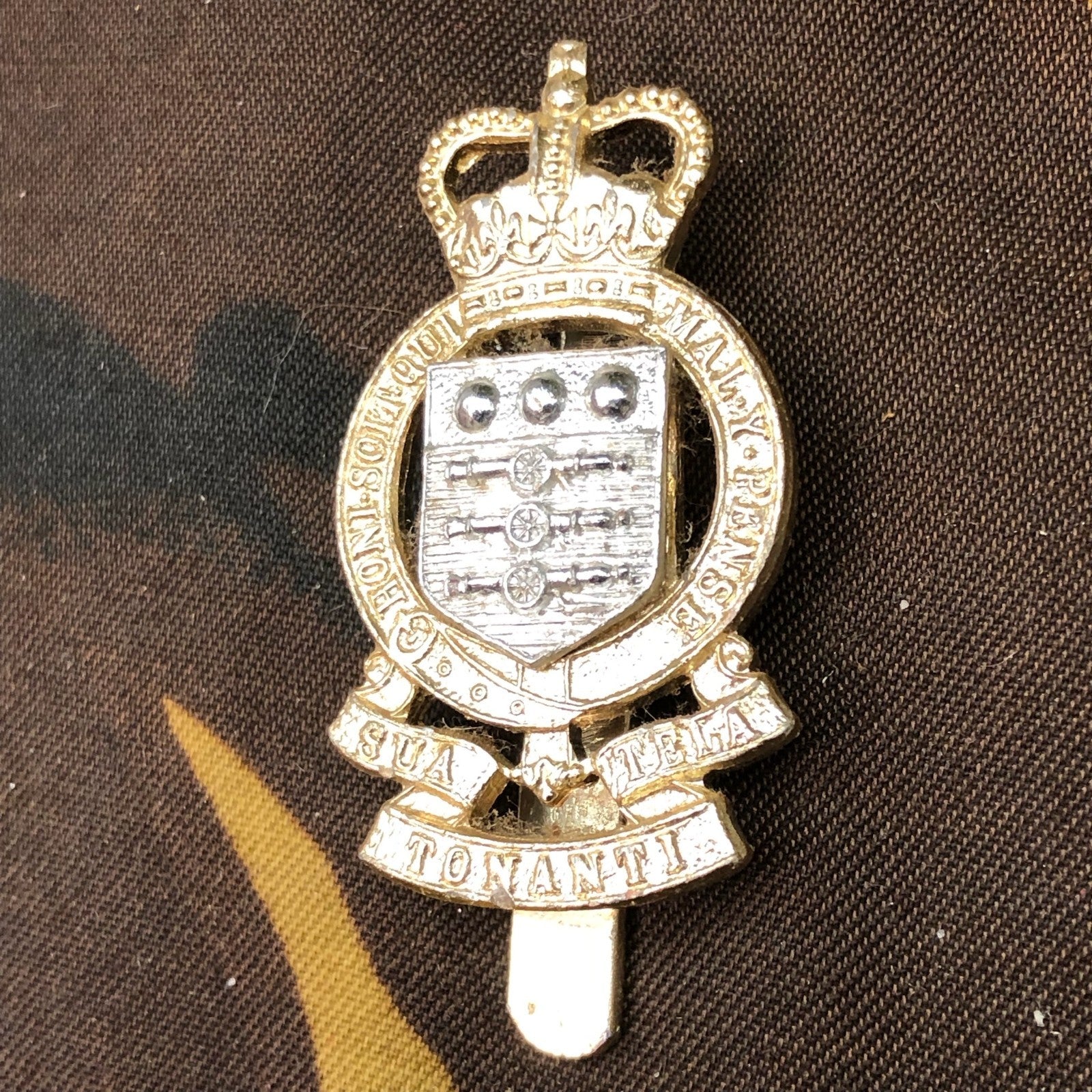 Original British Staybrite Army Cap - Royal Army Ordnance Corps - The Militaria Shop