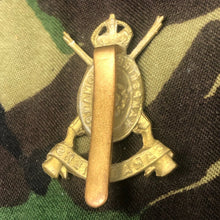 Load image into Gallery viewer, Original WW2 British Army Cap Badge - Hampshire Yeomanry Carabinier - The Militaria Shop