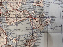 Load image into Gallery viewer, Original WW2 British Army RAF Navy Base Map of Scotland Shetland/Orkney Islands - The Militaria Shop