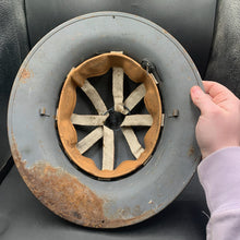 Charger l'image dans la galerie, Original WW2 British Home Front Civillian Civil Defence Zuckerman Helmet & Liner - The Militaria Shop
