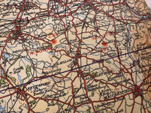 Load image into Gallery viewer, Original WW2 British Army RAF Navy Base Map of England - North Wales /Manchester - The Militaria Shop