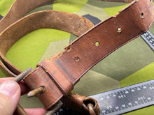 Load image into Gallery viewer, Original British Army Victorian Flag Bearers Strap & Pole Carrier - The Militaria Shop