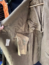 Load image into Gallery viewer, Original British Army Soldiers Greatcoat - Size 2 - 38" Chest - The Militaria Shop