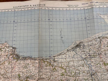Load image into Gallery viewer, Original WW2 British Army GSGS OS Map of Great Britain - Llandudno & Denbigh - The Militaria Shop