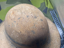 Load image into Gallery viewer, Original WW2 British Home Front Senior Fire Guard Helmet - 1941 Dated - The Militaria Shop