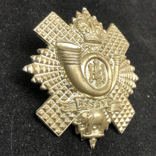 Load image into Gallery viewer, Original British Army Cap Badge - Highland Light Infantry - The Militaria Shop