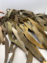 Load image into Gallery viewer, Bulk Lot of 24 WW2 British Army 37 Pattern Shoulder Straps - The Militaria Shop
