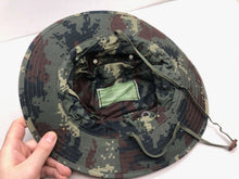 Load image into Gallery viewer, Genuine US Army Digital Jungle Camouflage Boonie Sun Hat Type II - Size 7 - The Militaria Shop