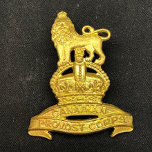Load image into Gallery viewer, Original WW2 Canadian Army Cap Badge - Canadian Provost Corps - The Militaria Shop