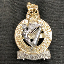 Load image into Gallery viewer, Original British Staybrite Army Cap - Queen's Royal Irish Hussars - The Militaria Shop