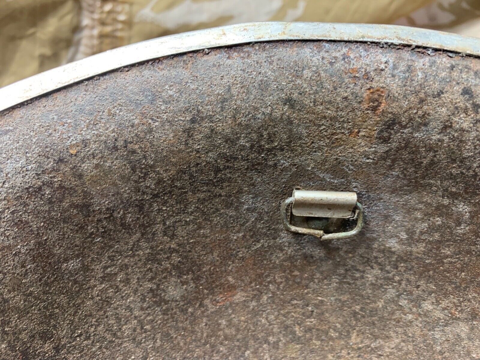 WW2 Mk3 High Rivet Turtle - British / Canadian Army Helmet - Nice Original - The Militaria Shop