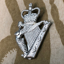 Load image into Gallery viewer, Genuine British Army Cap Badge - Royal Irish Regiment - The Militaria Shop