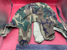 Load image into Gallery viewer, Original US Army M1 Camo Helmet Cover - Vietnam Found - Combat Worn - The Militaria Shop