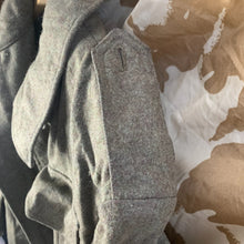 Load image into Gallery viewer, West German Field Jacket Green Wool Shirt Military Uniform Germany - 35" Chest - The Militaria Shop