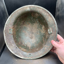 Load image into Gallery viewer, Original WW2 British Army Mk2 "Brodie" Combat Helmet - The Militaria Shop