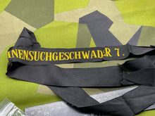 Lade das Bild in den Galerie-Viewer, German Navy Cap Tally - 7 Machinengeschwader 7 - The Militaria Shop