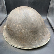 Load image into Gallery viewer, Original WW2 British/Canadian Army Mk3 "Turtle" Combat Helmet - The Militaria Shop