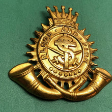 Lade das Bild in den Galerie-Viewer, Original Cap Badge - Salvation Army Blood and Fire - The Militaria Shop