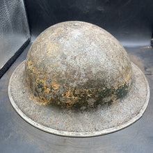 Load image into Gallery viewer, Original WW2 British Army Mk2 "Brodie" Combat Helmet - The Militaria Shop