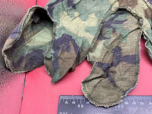 Load image into Gallery viewer, Original US Army M1 Camo Helmet Cover - Vietnam Found - Combat Worn - The Militaria Shop
