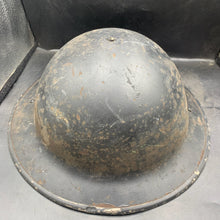 Charger l'image dans la galerie, Original WW2 British Home Front Civil Defence Mk2 Brodie Helmet & Liner Set - The Militaria Shop