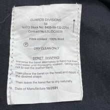 Load image into Gallery viewer, Original British Army Guards Divisions Beret - Size 54cm - The Militaria Shop