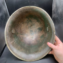 Load image into Gallery viewer, Original WW2 British/Canadian Army Mk3 "Turtle" Combat Helmet - The Militaria Shop