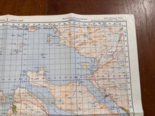 Charger l'image dans la galerie, Original WW2 British Army GSGS Map of Scotland - Ullapool & Loch Ewe - The Militaria Shop