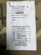 Load image into Gallery viewer, Genuine British Army MTP Camouflaged Windproof Smock - Size 180/96 - The Militaria Shop