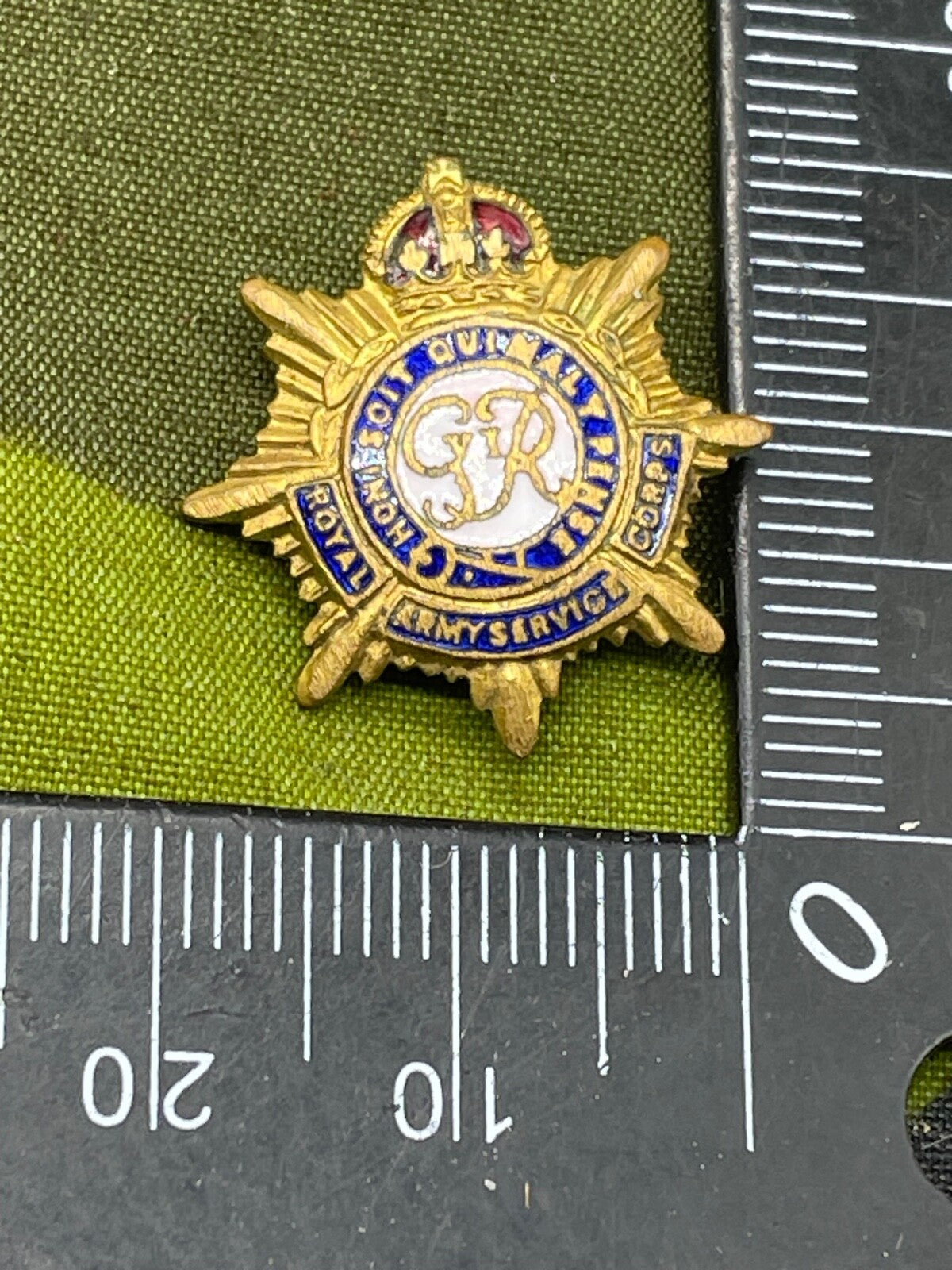 Original WW2 British Army Royal Army Service Corps Sweetheart