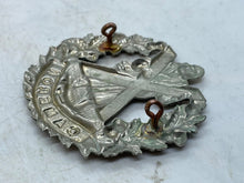 Load image into Gallery viewer, Original British Army WW1 / WW2 Cameron Scottish Highlanders Cap Badge - The Militaria Shop
