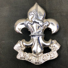 Load image into Gallery viewer, Original British Army Cap Badge - The King's Regiment Liverpool - The Militaria Shop
