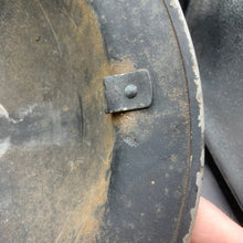 Load image into Gallery viewer, Original WW2 British Home Front Civil Defence Wardens Helmet - The Militaria Shop