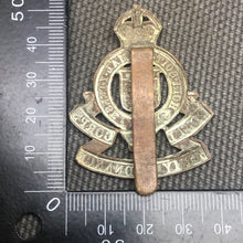 Load image into Gallery viewer, Original WW2 British Army Cap Badge - Royal Army Ordnance Corps RAOC - The Militaria Shop