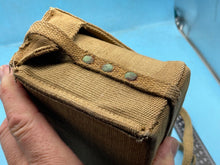 Load image into Gallery viewer, Original WW2 British Army 37 Pattern Economy Binocular Case with Shoulder Strap - The Militaria Shop