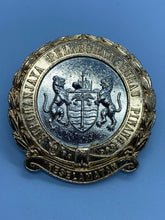 Load image into Gallery viewer, Original Malaya 'Penang Port Commission' Safety Cap Badge - The Militaria Shop