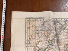 Load image into Gallery viewer, Original WW2 British Army GSGS OS Map of Great Britain - Swansea & Aberdare - The Militaria Shop