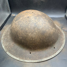 Load image into Gallery viewer, Original WW2 British Army Mk2 "Brodie" Combat Helmet - The Militaria Shop