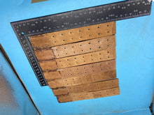 Load image into Gallery viewer, WW2 German Army belt leather fastening strip. Black Leather Reproduction - The Militaria Shop