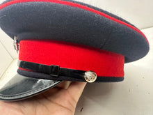 Charger l'image dans la galerie, Genuine British Army Peaked Dress Cap - Royal Anglian Regiment - Size 55cm - The Militaria Shop