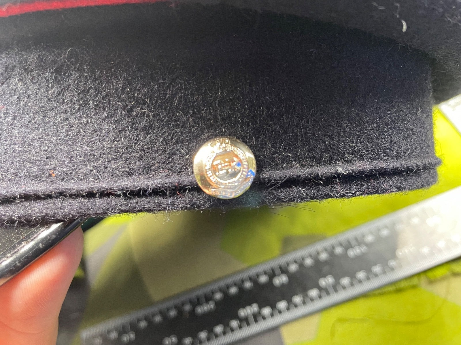 Original British Army Royal Engineers Peaked Cap - 55cm - The Militaria Shop