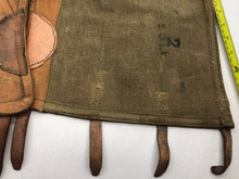 Charger l'image dans la galerie, Original WW2 British Army 37 Pattern Despatch Riders High Sided Spats 1942 Dated - The Militaria Shop