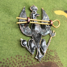 Load image into Gallery viewer, Original WW2 British Army Cap Badge - King's Royal Hussars - The Militaria Shop