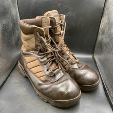 Load image into Gallery viewer, British Army Surplus Brown Leather Combat Patrol Boots - Size UK 9 W - The Militaria Shop